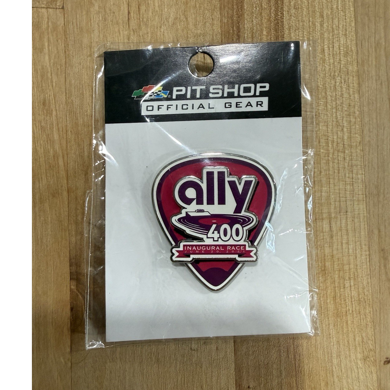 Pit Shop NASCAR Ally 400 Inaugural Race Official Pin One Size