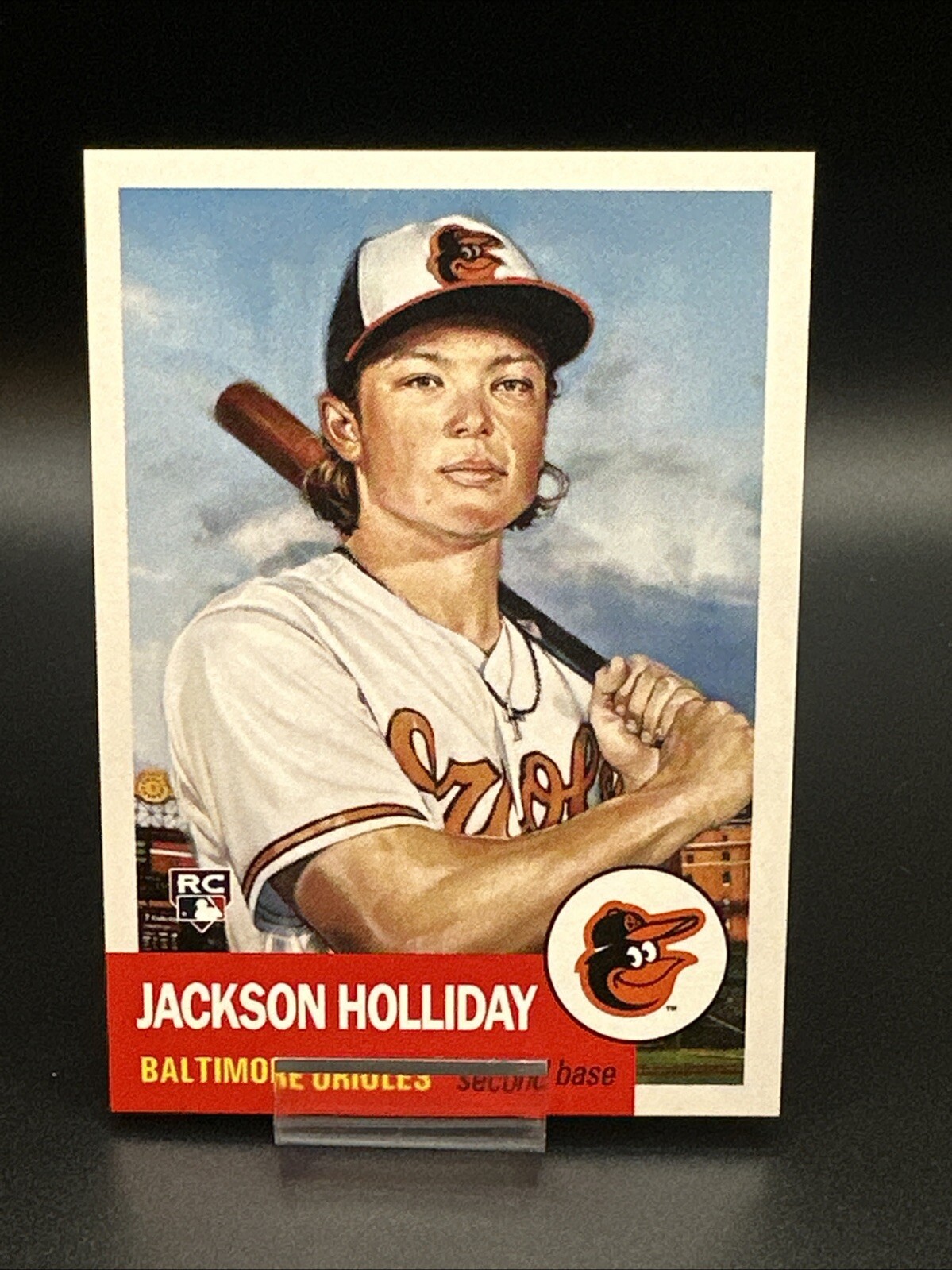 Jackson Holliday RC Topps MLB Living Set Card #762 Baltimore Orioles Rookie