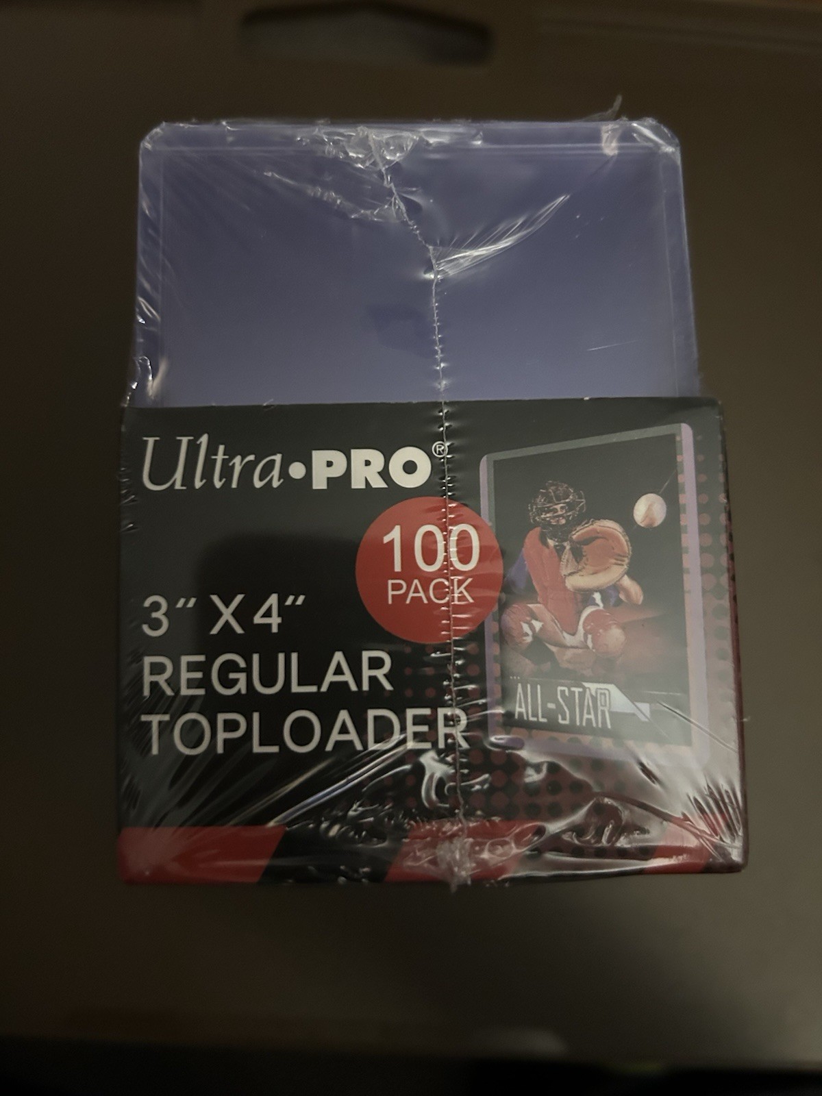 Ultra PRO 100 Count Regular 3×4 Toploaders & Soft Protector Bundle Sleeve Card