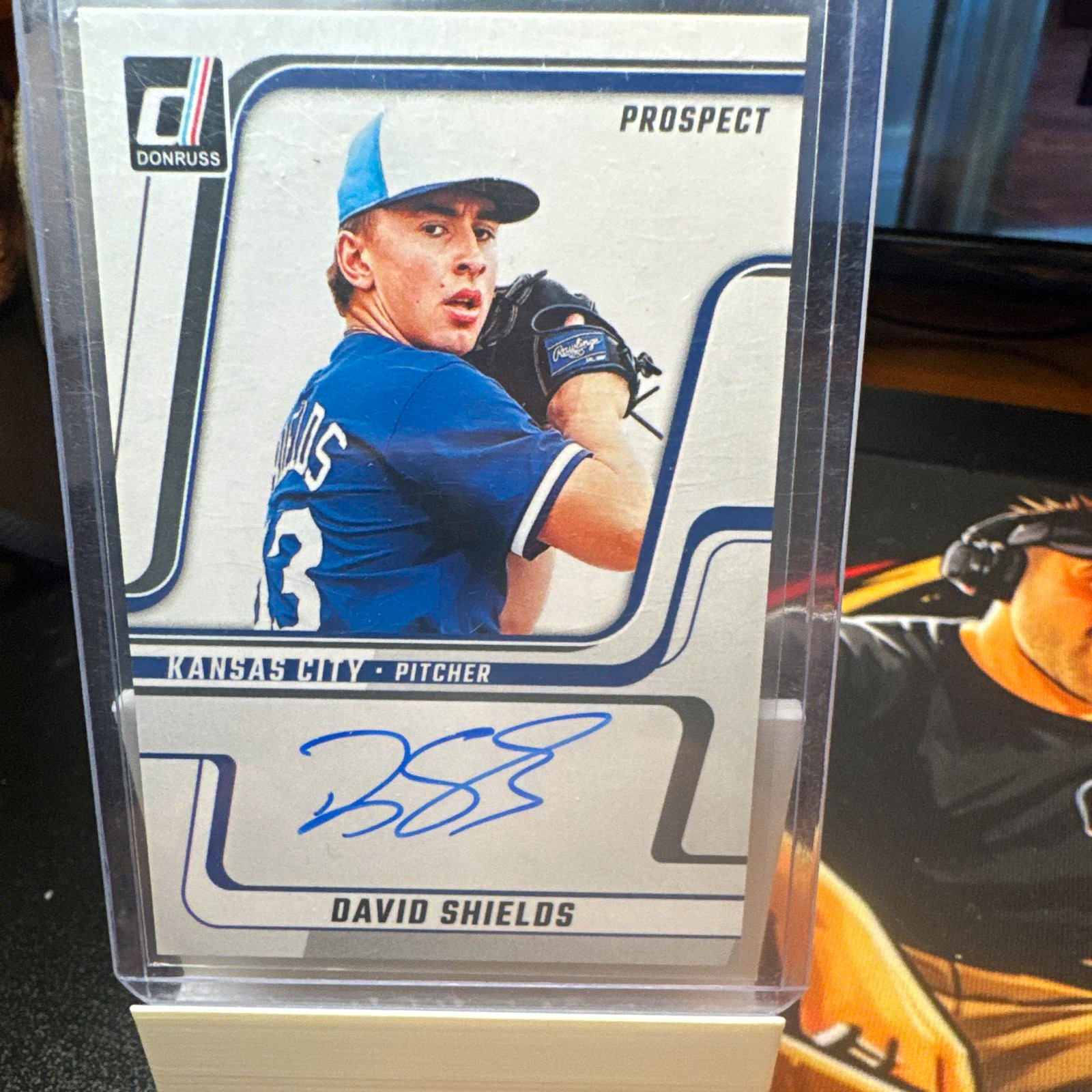 Panini Donruss 2025 David Shields Royals Next Day Autographs Auto #ND-DS