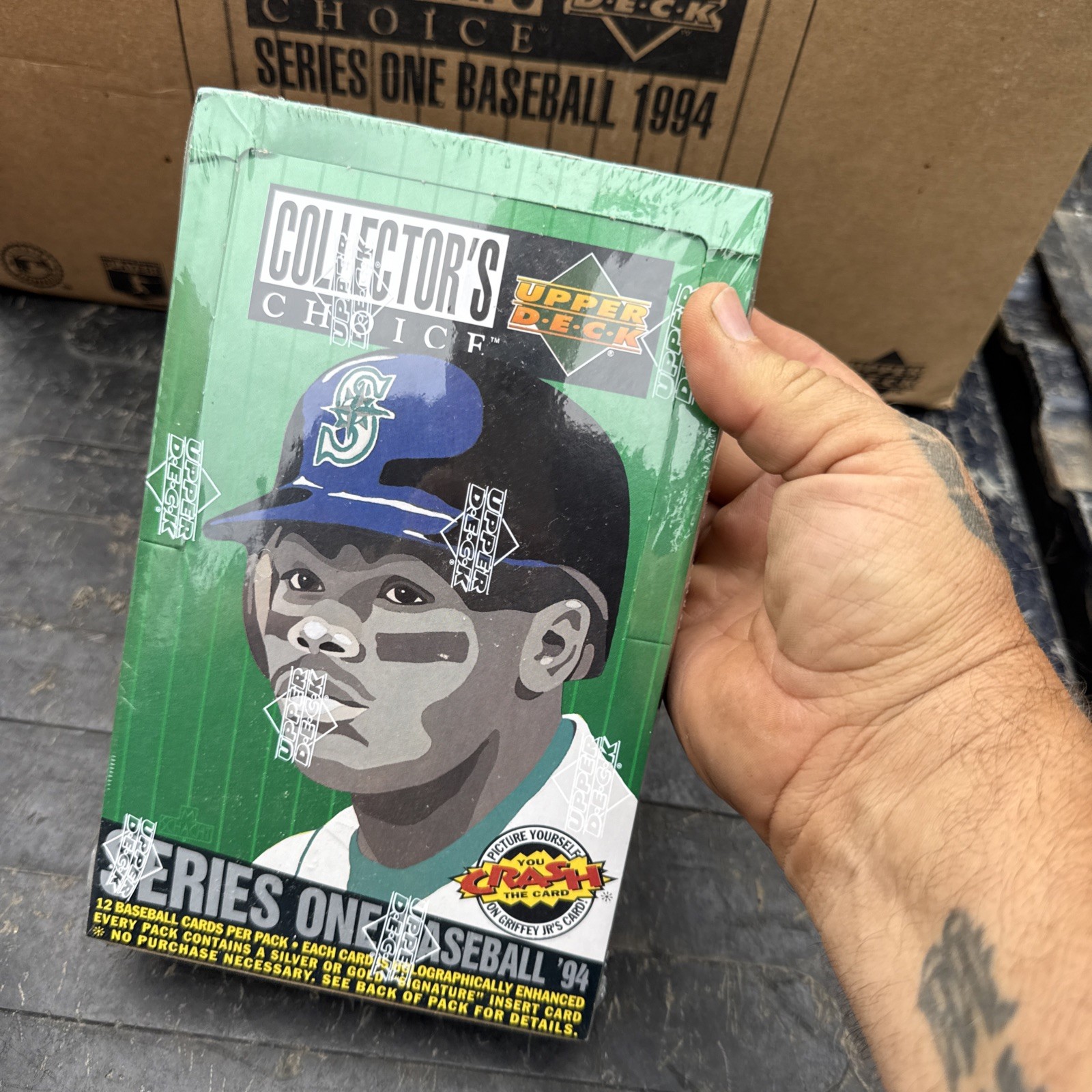 1994 Upper Deck Collectors Choice Series One Sealed Box Fresh From Case!!!!