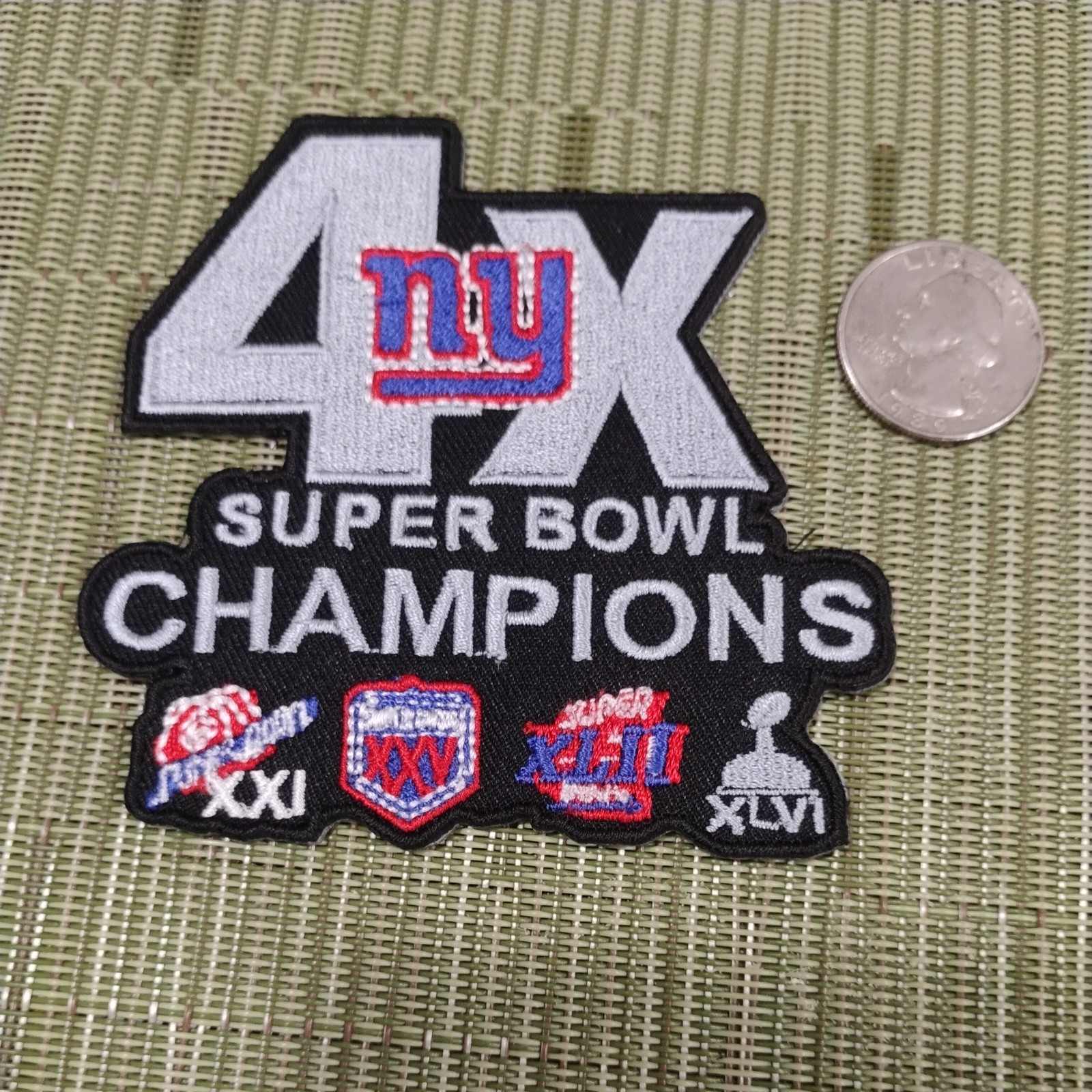 New York Giants 🌟🌟 Iron On Patch