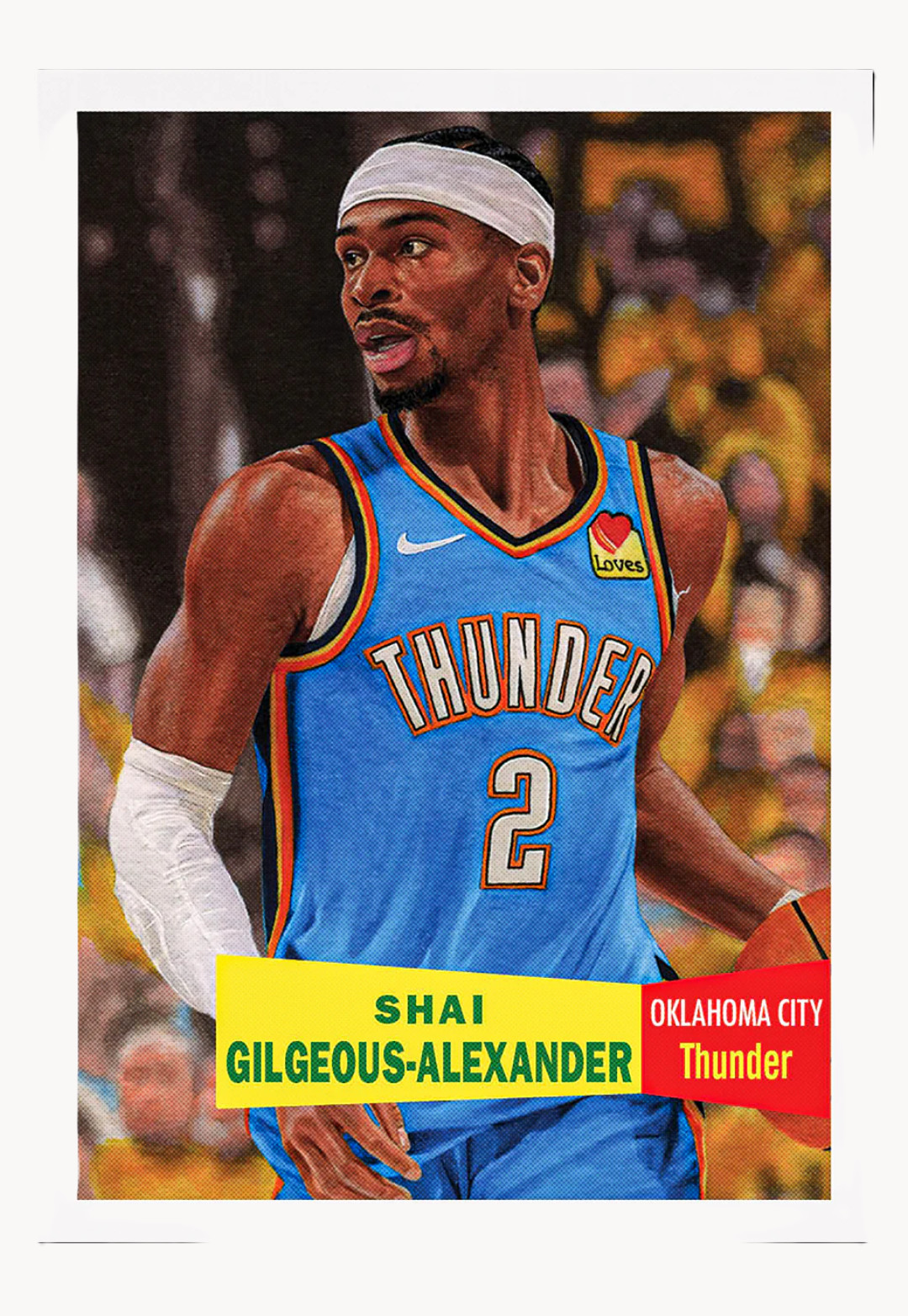 2025-26 Topps Living Set #7 SHAI GILGEOUS-ALEXANDER – Presale – Arkham City Mall