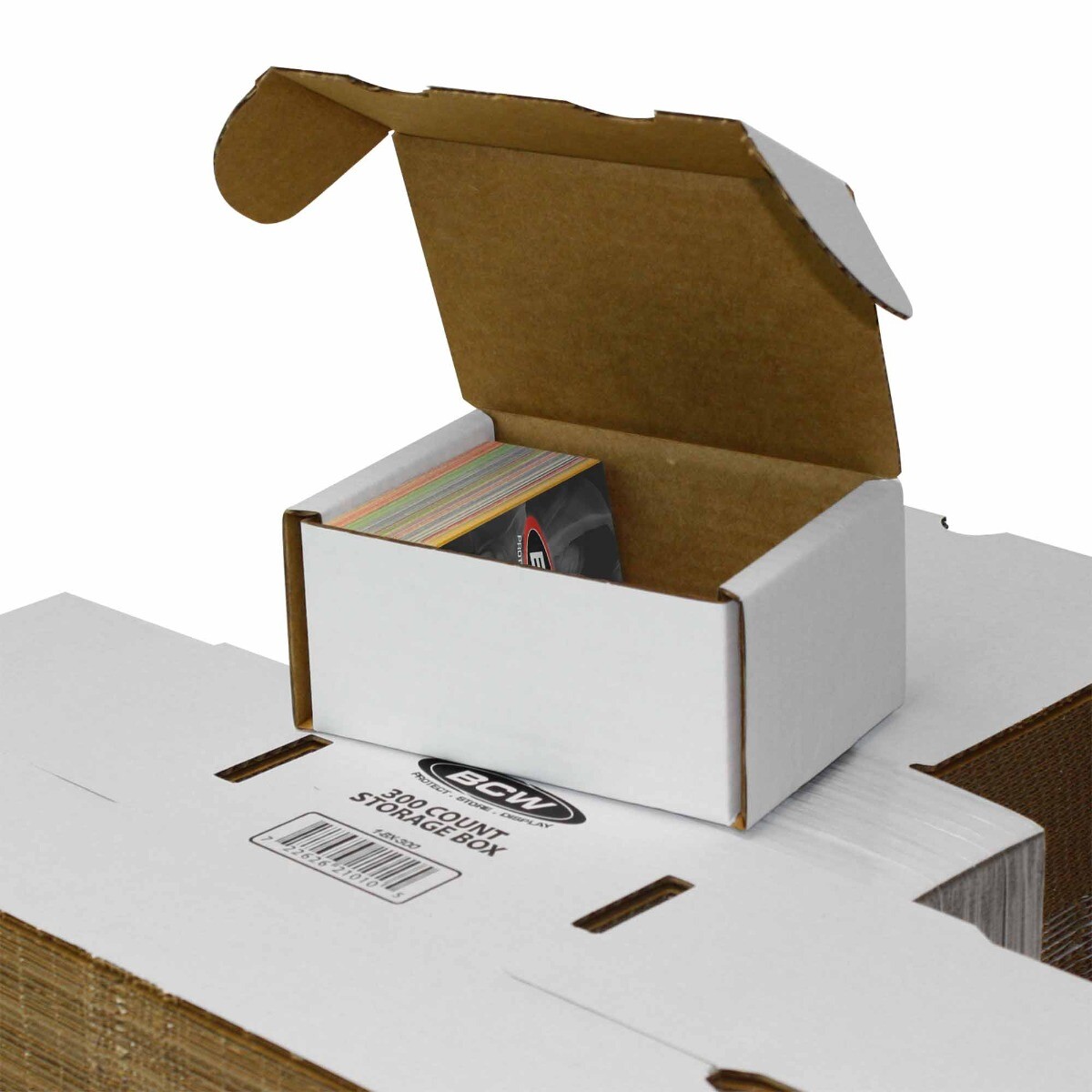 BCW MONSTER Storage box 3200 CT 4 Row Half Lid Holds 3200 STD 4560 Gaming