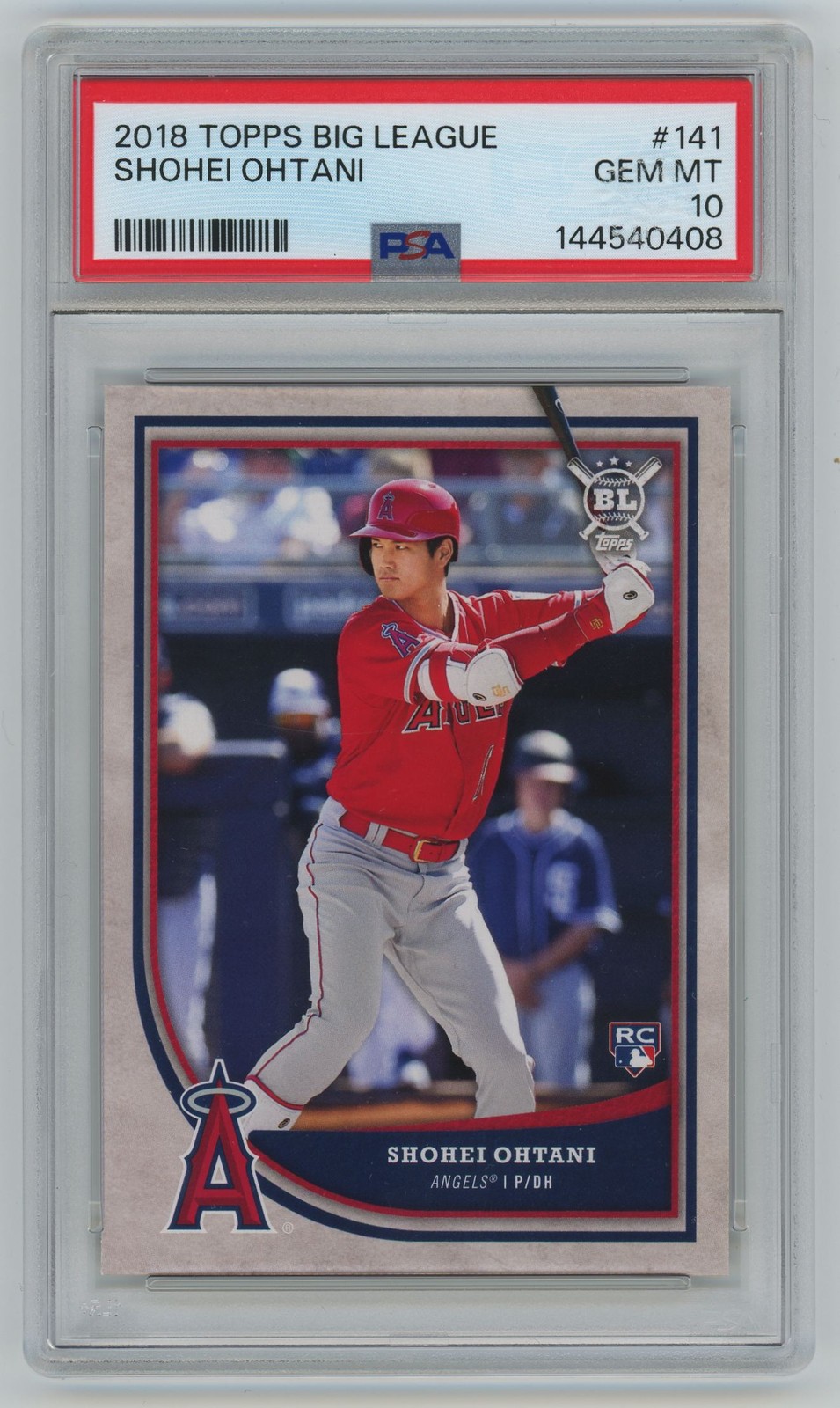Shohei Ohtani 2018 Topps Big League #141 RC PSA 10 Gem Mint Angels
