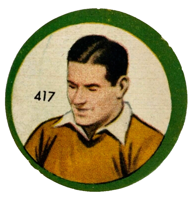 1962 Crack Starosta Fernando Bello Independiente Disc Card Soccer Argentina #417