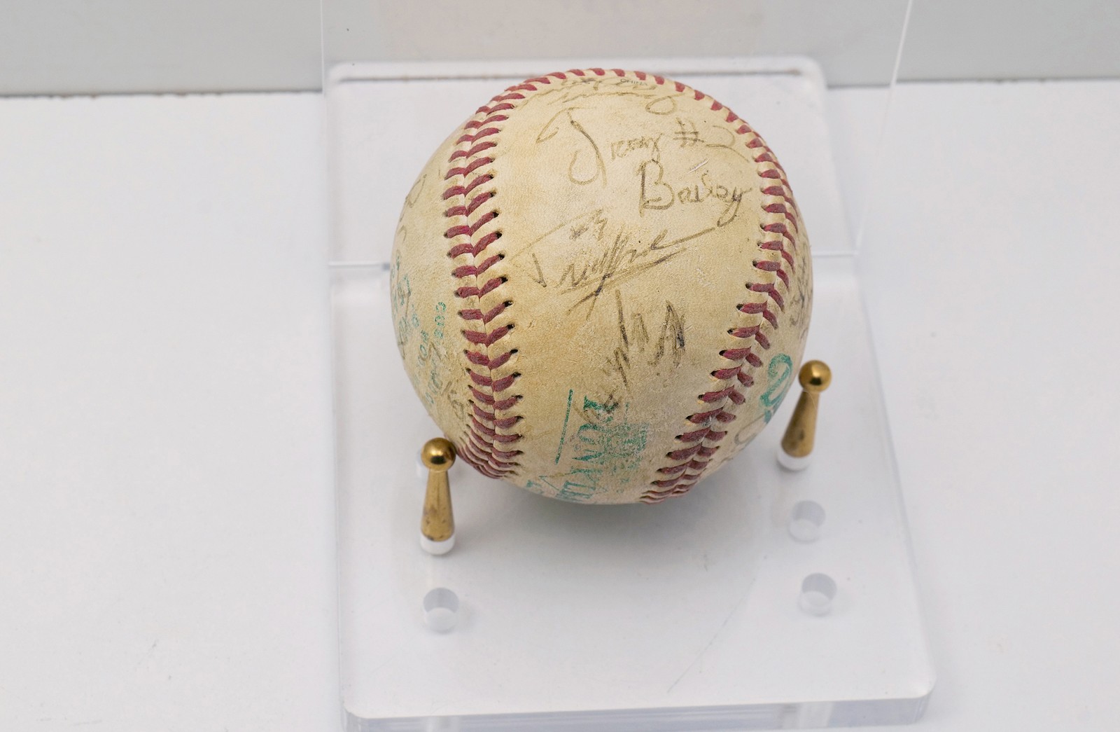 Diamond Pony League Baseball Team-Signed w/ Multiple Autographs No Stand