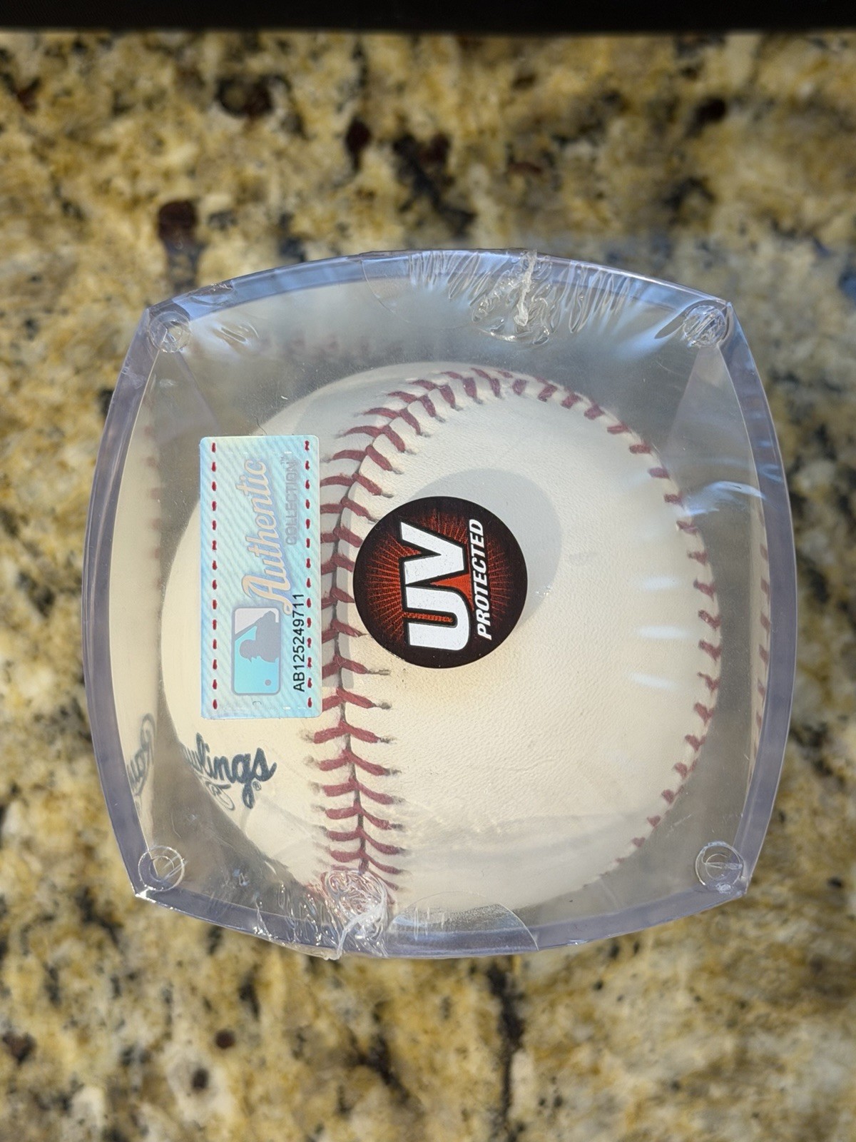 Rawlings Official Major League Baseball Sealed Cube Baseball Robert Manfred MLB