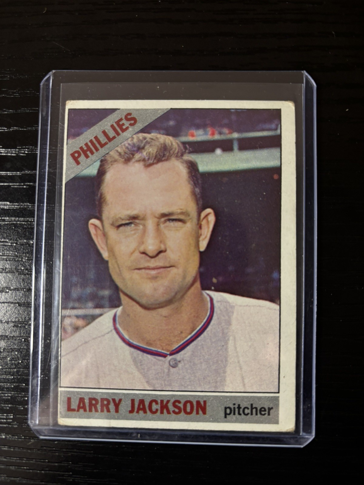 1966 Topps Larry Jackson #595 High Number VG-EX Philadelphia Phillies