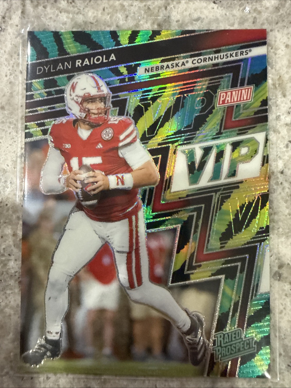 2025 Panini National VIP Gold Packs Dylan Raiola Baja Tiger Rated Prospect