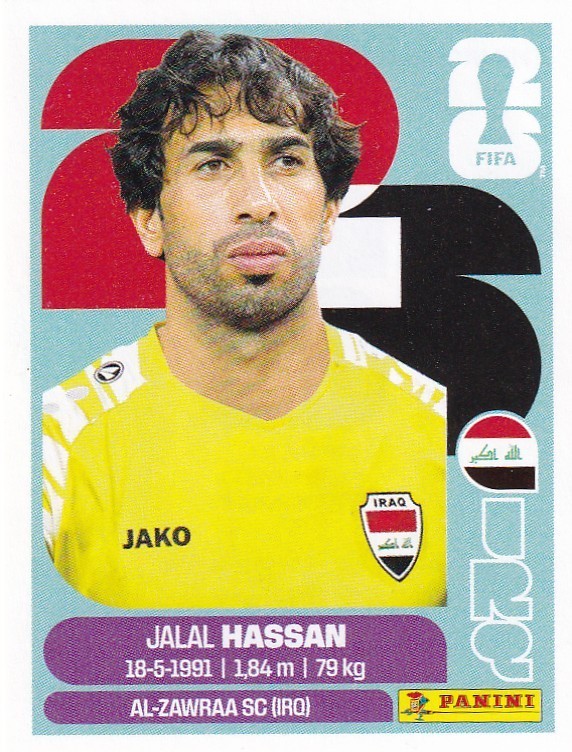 2026 Panini FIFA World Cup Sticker ~TEAM IRAQ~ PICK A PLAYER, FINISH YOUR SET