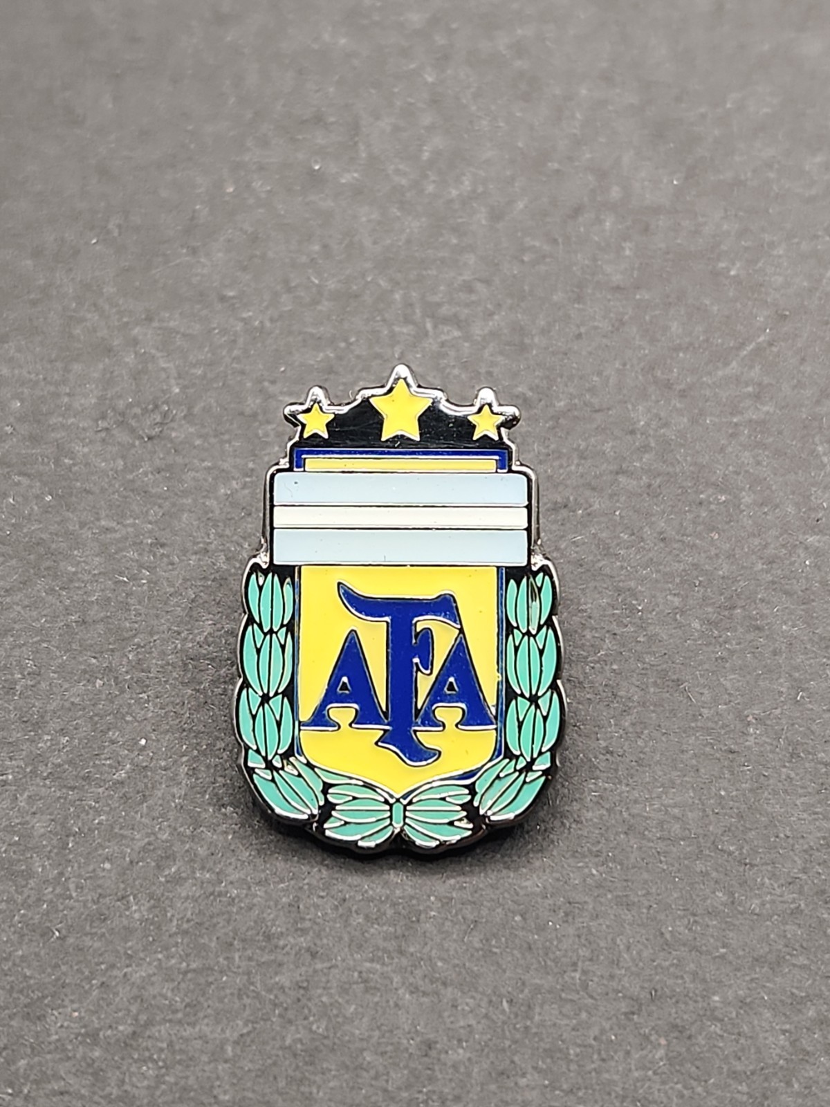 Argentina National Soccer Team Logo Enamel Lapel Pin, FREE SHIPPING!