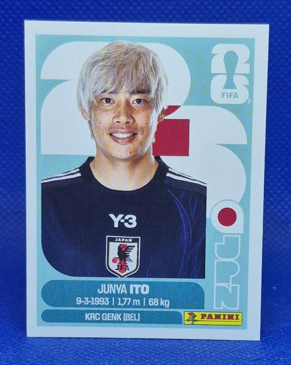2026 Panini FIFA World Cup Sticker Junya Ito #JPN 18 – Japan