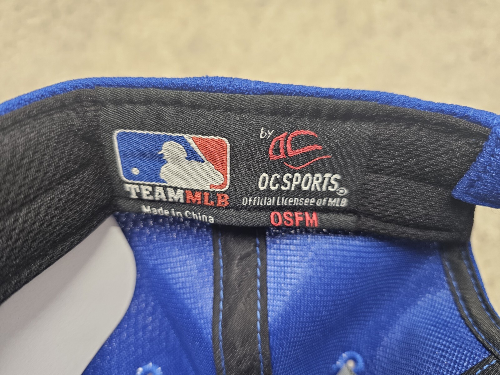 Texas Rangers MLB Strap Back Ball Cap NWT OC Sports