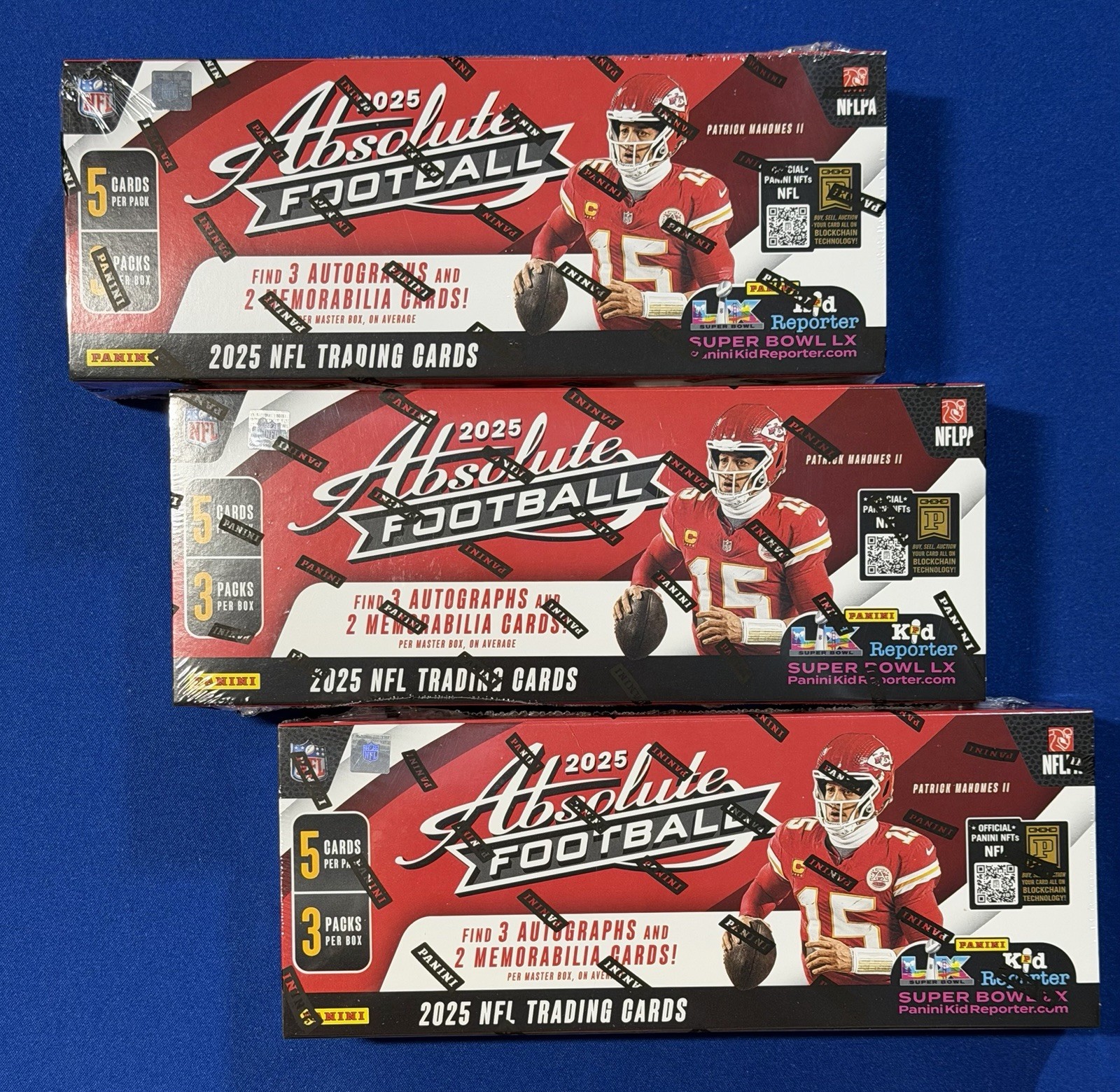 2025 Panini Absolute NFL Hobby Box – Factory Sealed – KABOOM?!?🔥Quick Shipping!