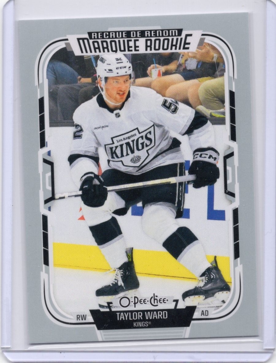 2025-26 O-Pee-Chee OPC Taylor Ward #580 Marquee Rookie Kings Fire Sale!