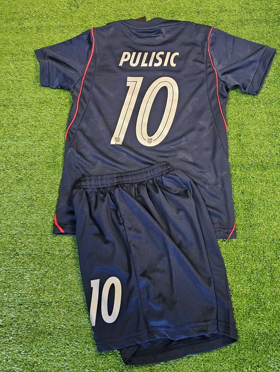 usa away Soccer Kids And adult Jersey and Shorts #10