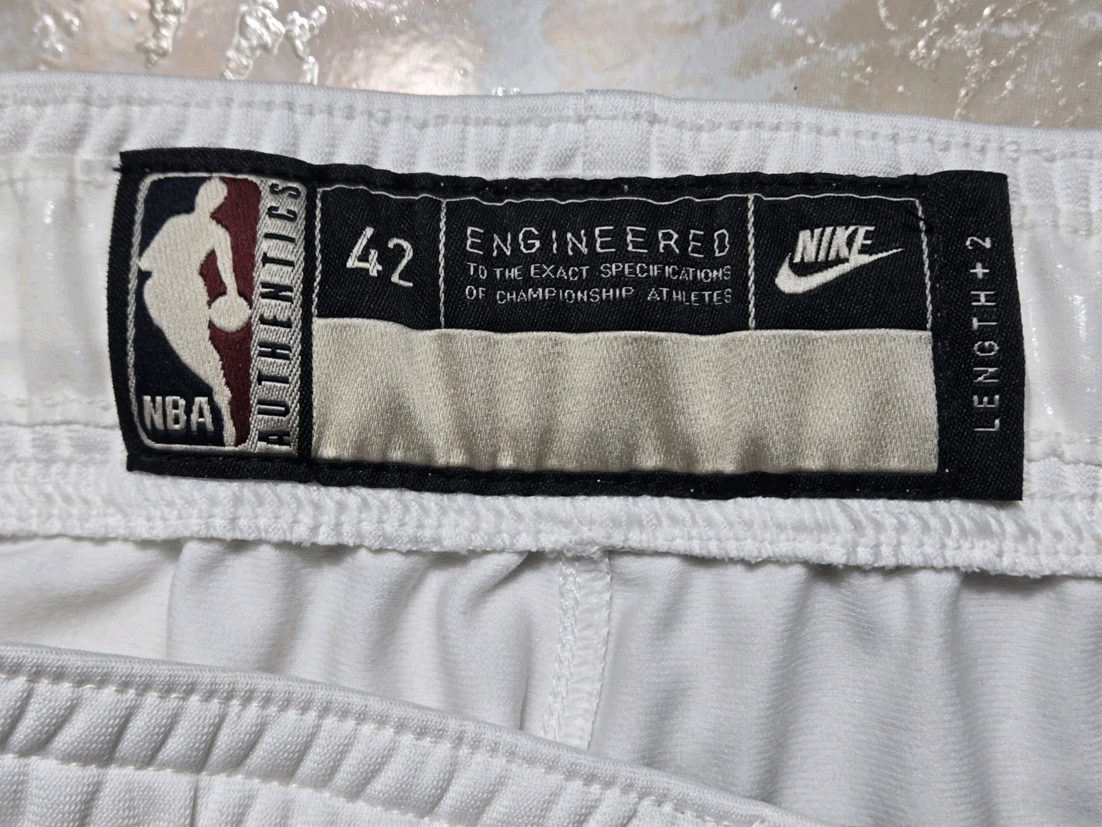 New Nike Washington Wizards Authentic NBA Dri Fit ADV Game Shorts Size 42+2 XL