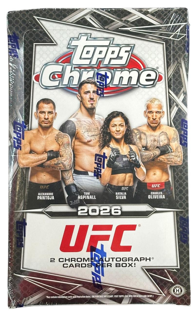 2026 Topps Chrome UFC Hobby Box