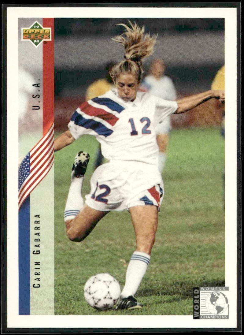 1994 Upper Deck World Cup Contenders English/Spanish #269 Carin Gabarra