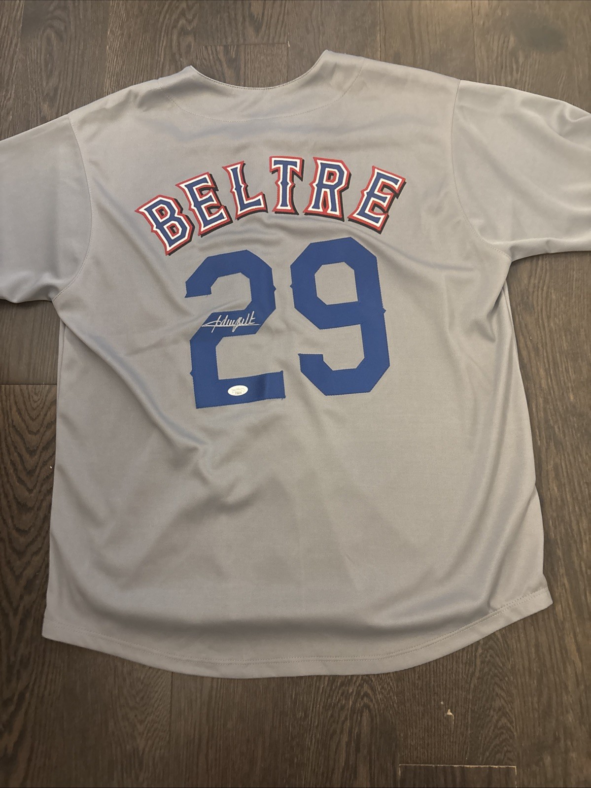 Adrian Beltre Signed Jersey With COA