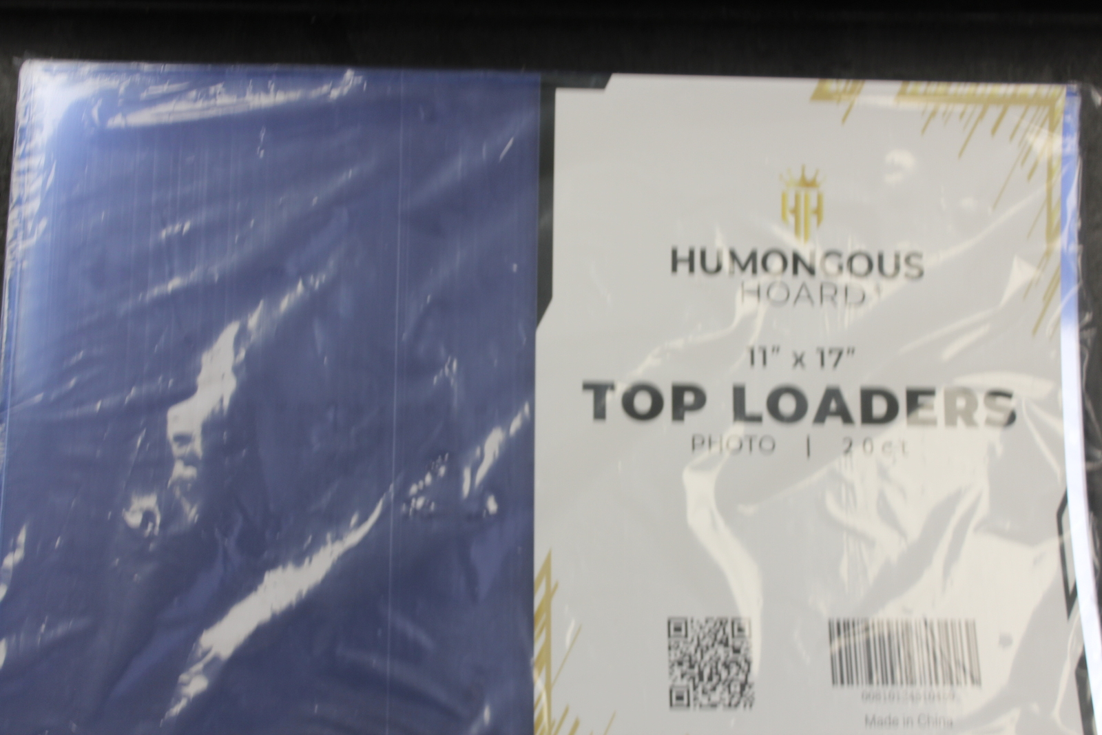 (100) 11 x 17 Humongous Hoard Photo Top Loader Case – 5 Packs of 20