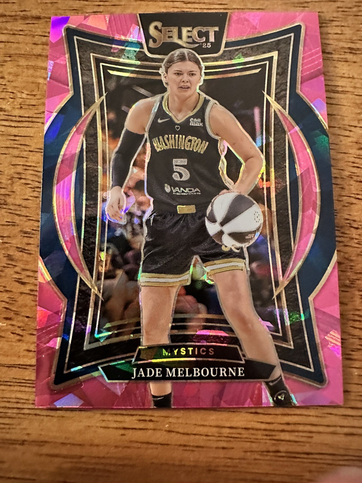 2025 Panini Select WNBA- Jade Melbourne #3 Pink Ice Prizm