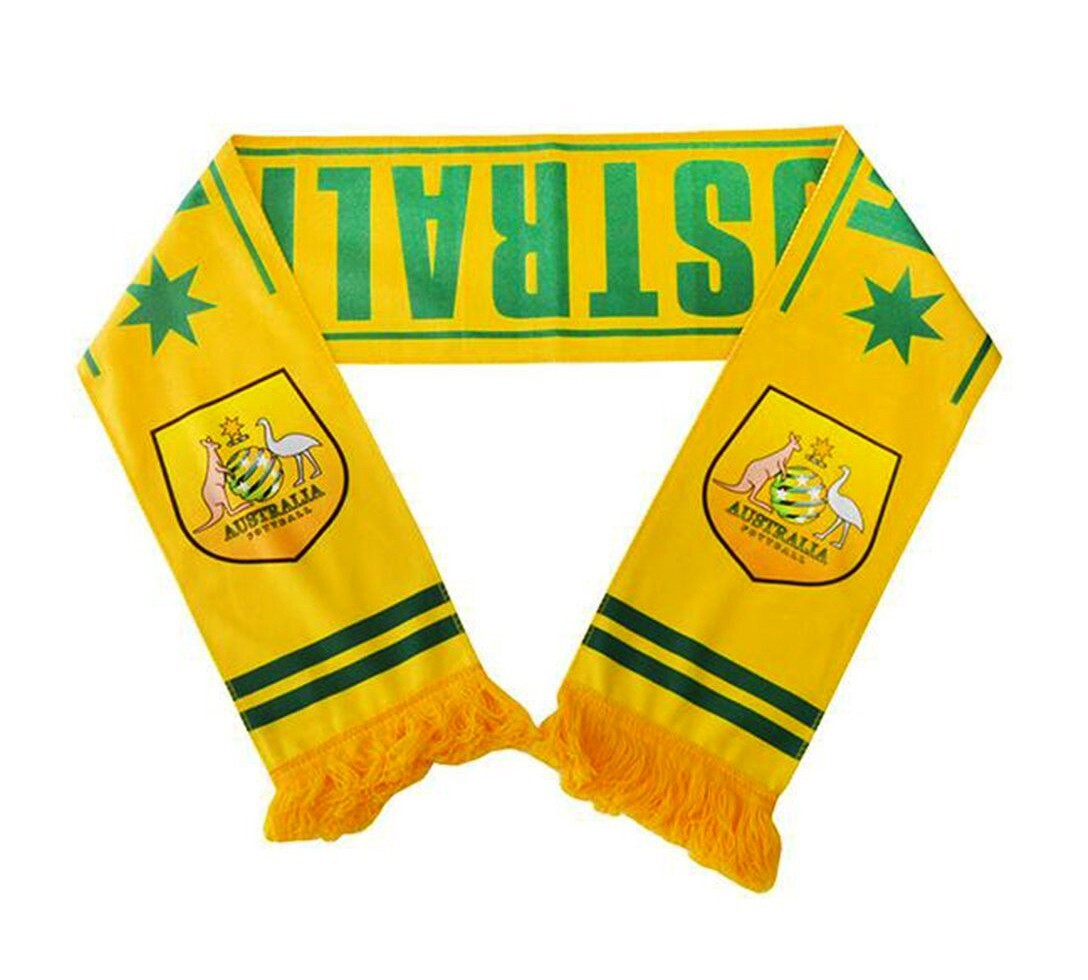 Australia National Team Soccer Scarf – Australian Football Polar Fleece Kit Gift
