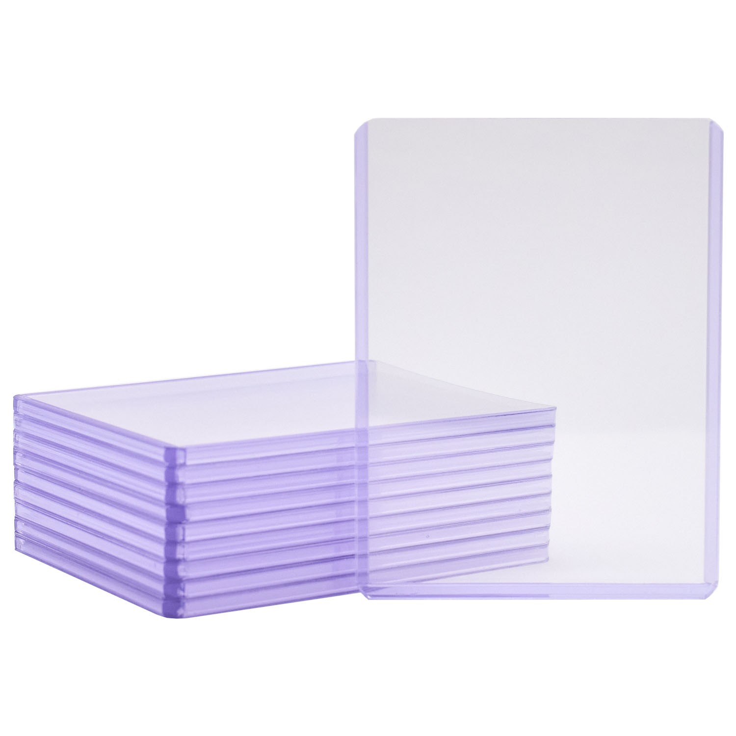 500 – 100pt Top Loaders Full Case Platinum Protectors Premium Thick Toploaders