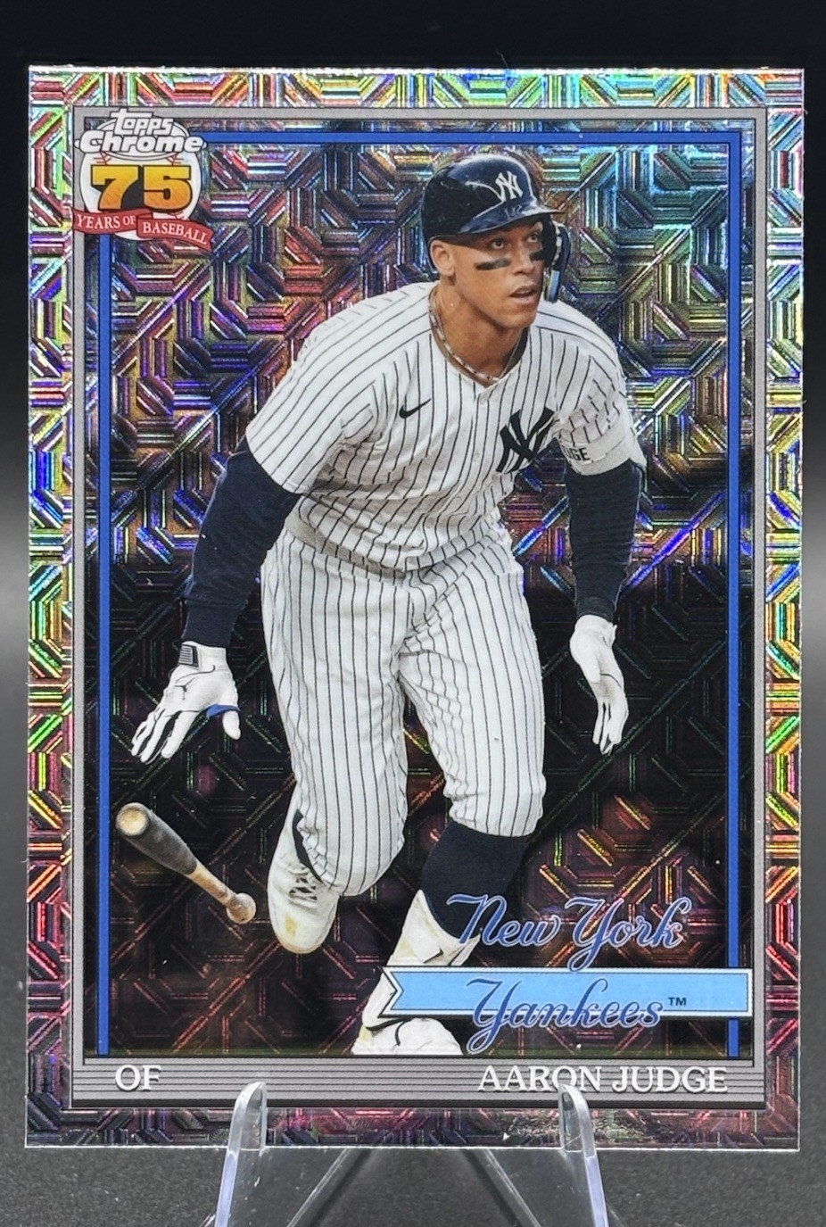2026 Topps Series 1 Aaron Judge 1991 Topps Chrome Mojo #91C-82 New York Yankees
