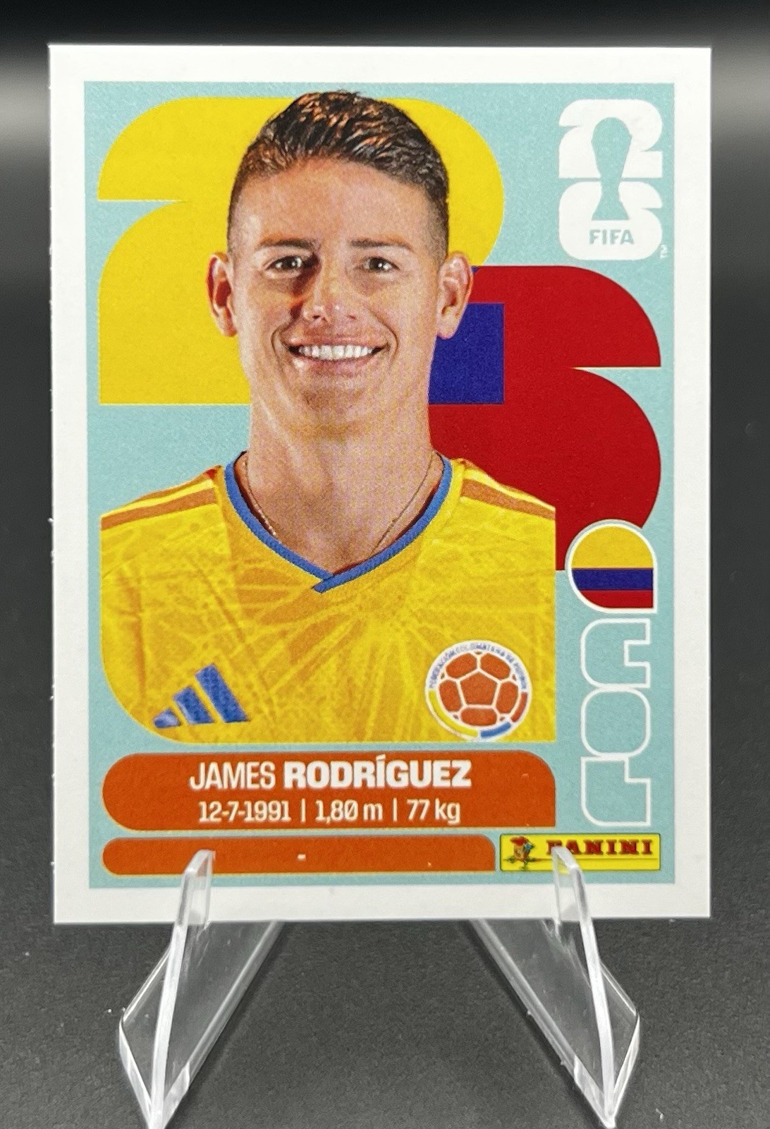 James Rodriguez COL 14 Panini FIFA World Cup 2026 Colombia Soccer Sticker