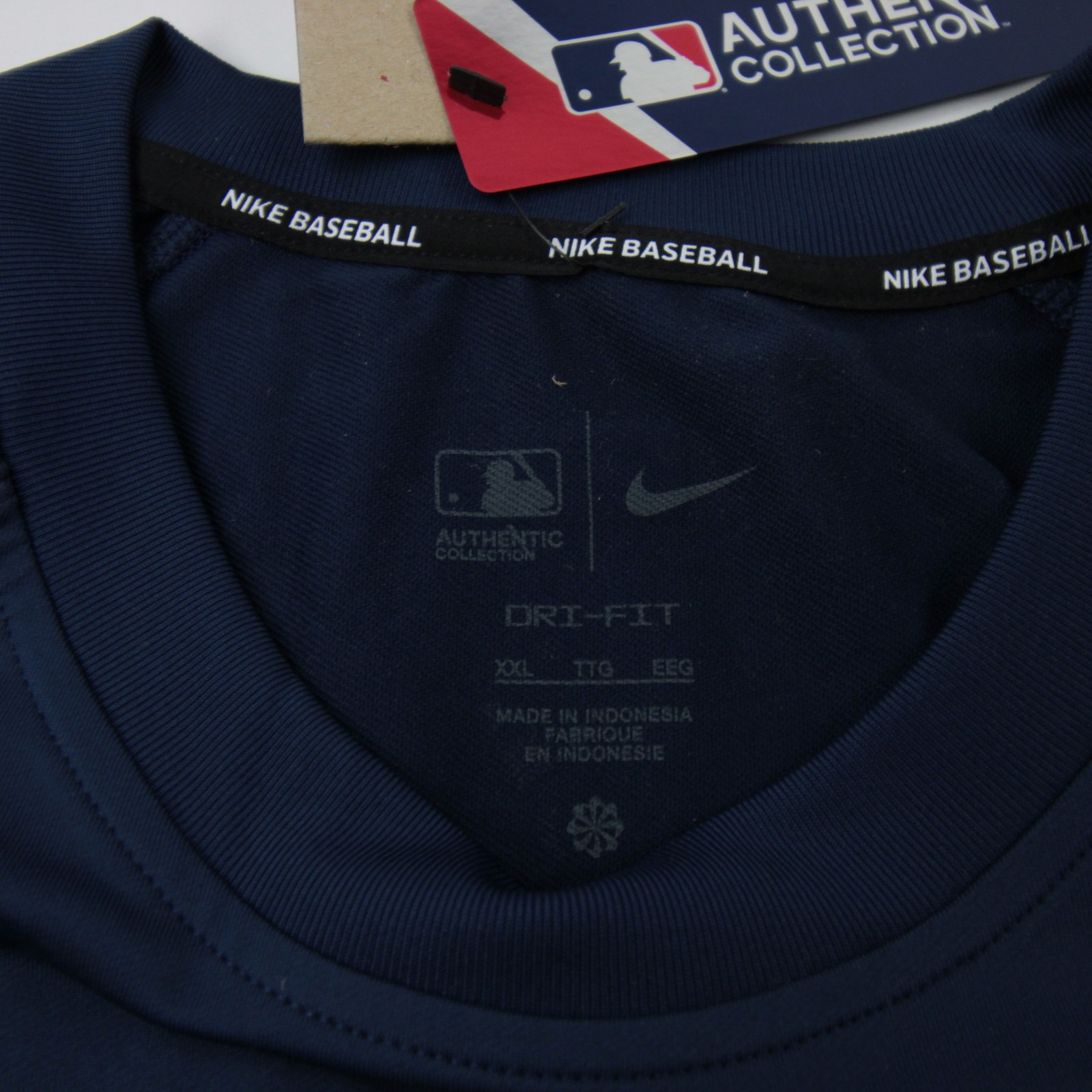 Milwaukee Brewers Nike MLB Authentic Long Sleeve Shirt Men’s New with Tags XXL