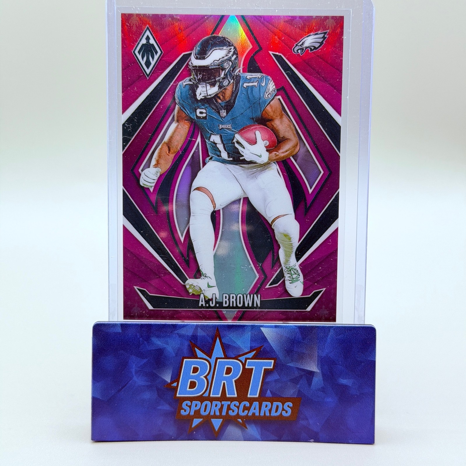 2024 Panini Phoenix A.J. Brown Pink #/40 Philadelphia Eagles #1
