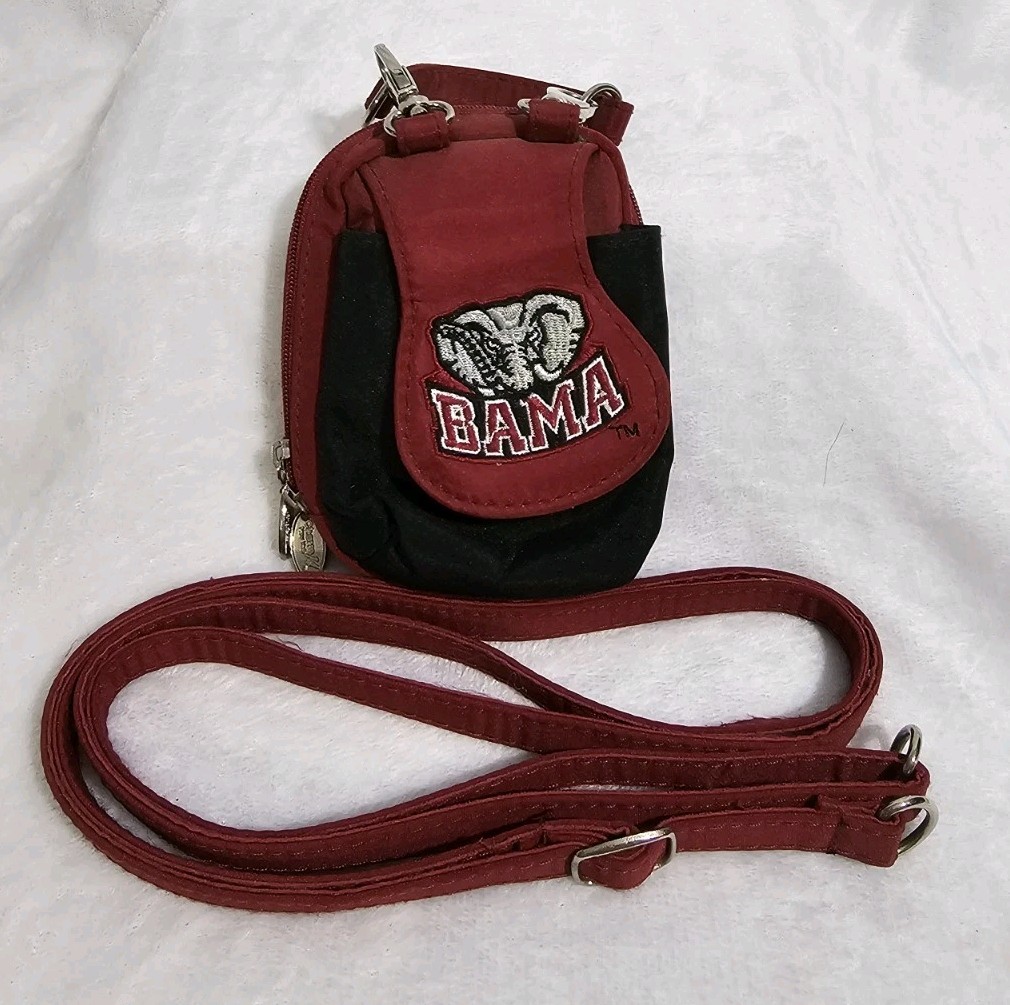 Alabama Crimson Tide Mini Purse Phone ID Wallet Compact Crossbody