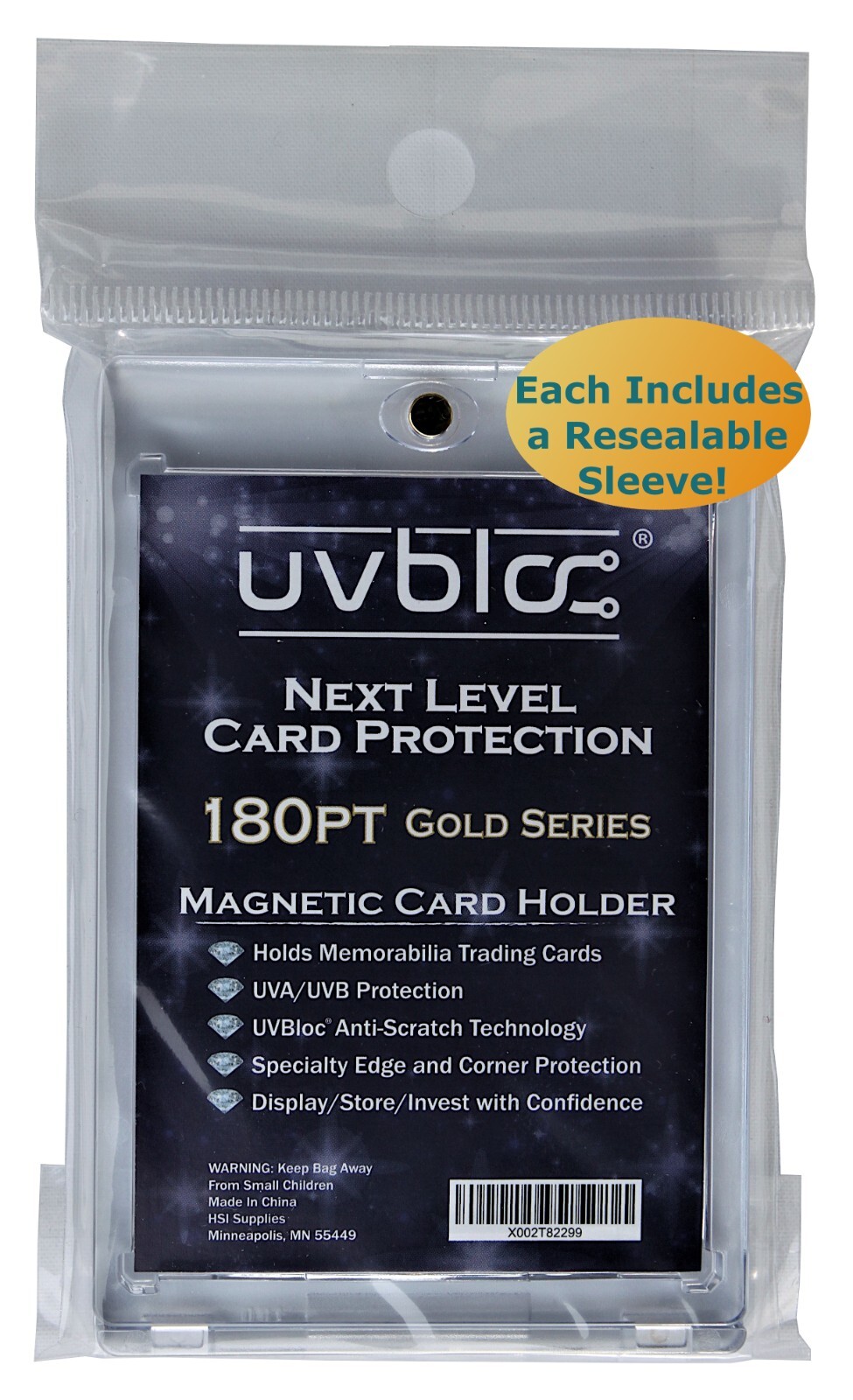 180pt Card Holders (5 Pack) One Touch Magnetic Jersey Protector Trading Sleeves