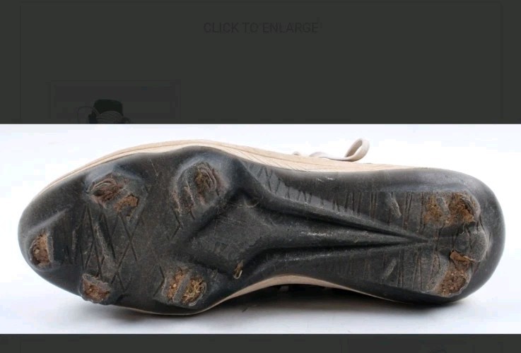 Aroldis Chapman Signed Adidas GAME USED Autographed Baseball Cleat JSA COA Note