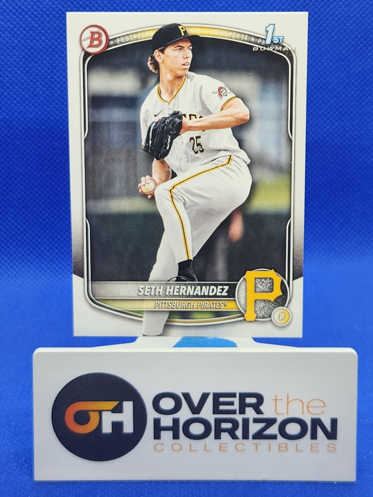 SETH HERNANDEZ PIRATES RC 1st 2025 1st BOWMAN DRAFT #BD-25