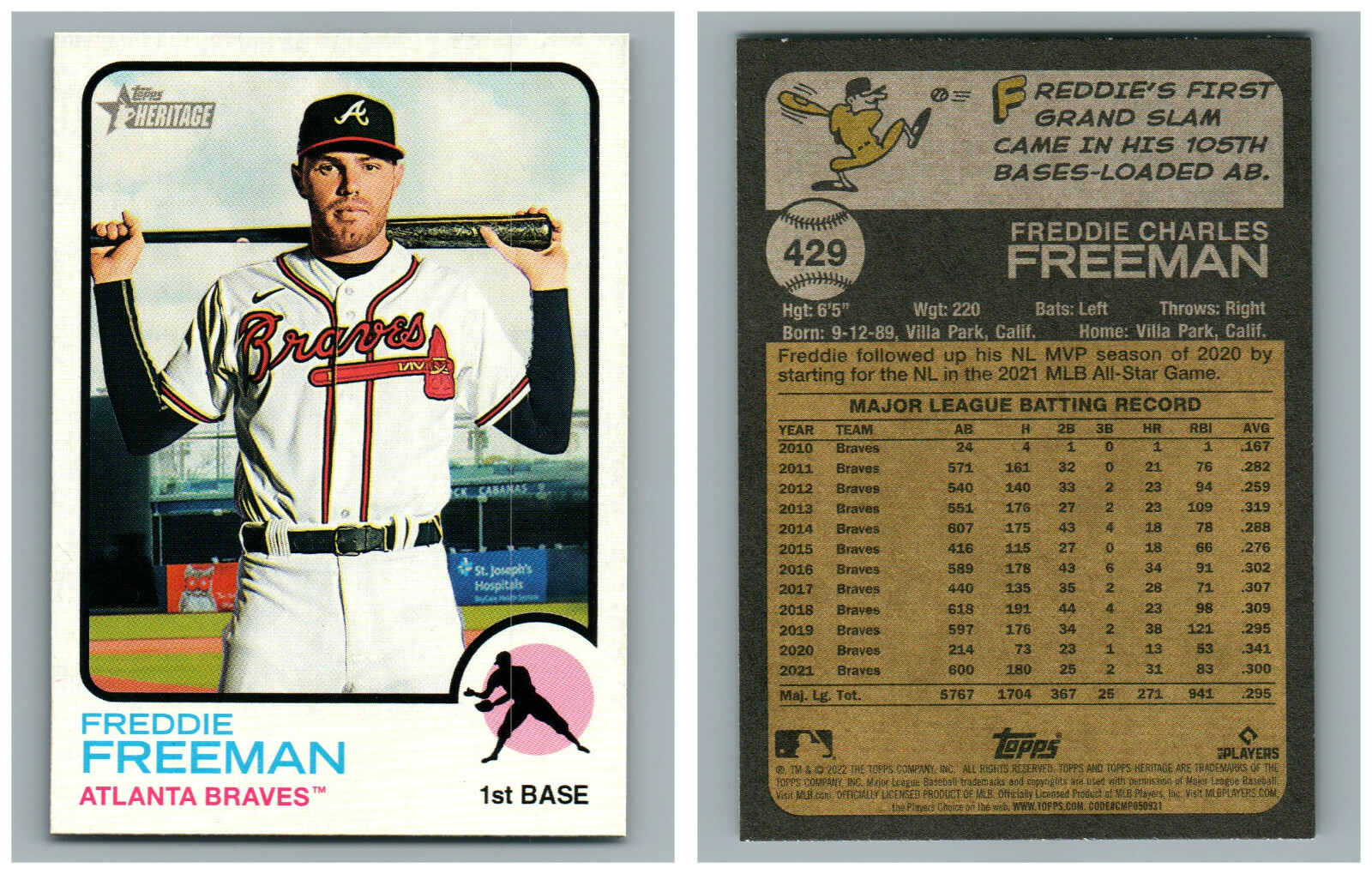 2022 TOPPS HERITAGE SP SHORT PRINT SINGLES # 401 – 500 U PICK COMPLETE YOUR SET