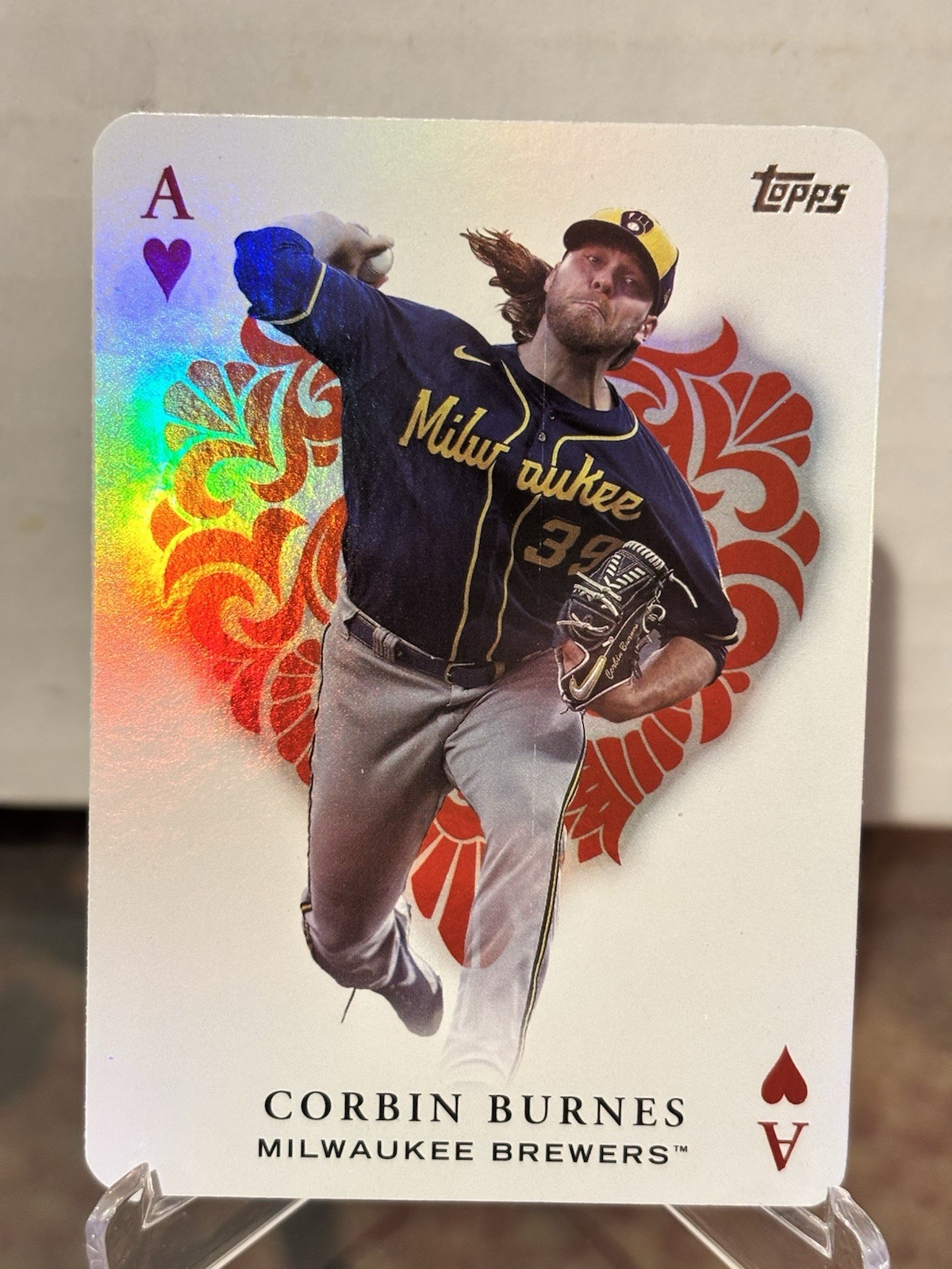 2023 Topps Series 1 All Aces CORBIN BURNES Brewers #AA-10