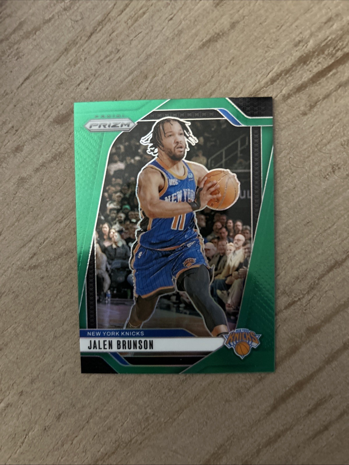 2024 Jalen Brunson – #217 Prizm True Green – New York Knicks