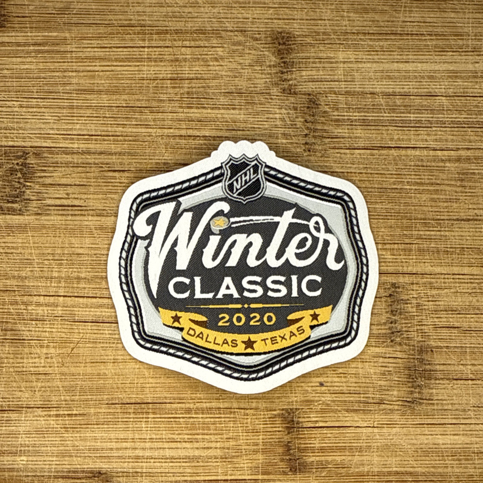 NHL 2020 Winter Classic Dallas Texas 3.5×3.25in Collectors Hockey Patch