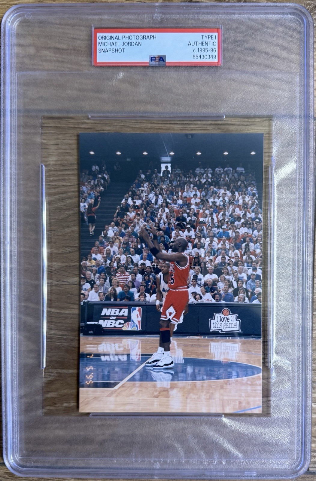 MICHAEL JORDAN WEARING #45 IN 1995 ECF~ NICK ANDERSON “45 Isn’t 23” TYPE 1 PHOTO