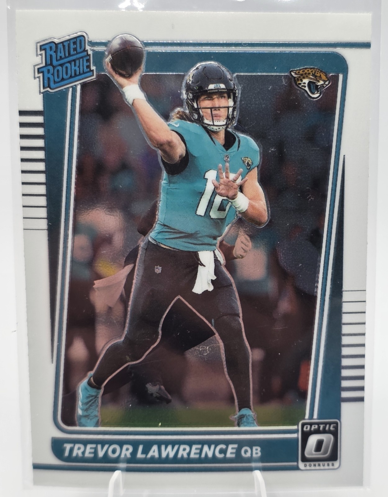 2021 Panini Donruss Optic Trevor Lawrence #201 RC Rated Rookie Jaguars