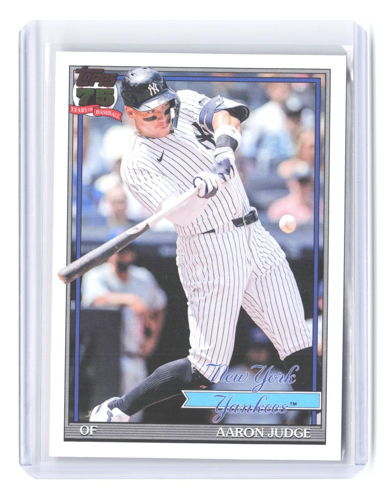 2026 Topps #T91-34 Aaron Judge 1991 Topps Baseball 35th Anniversary (Series One)