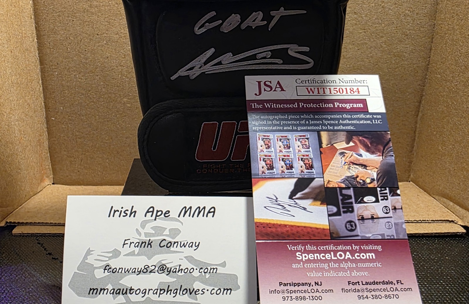 Amanda Nunes Signed UFC MMA Glove(s) Original Autograph JSA COA