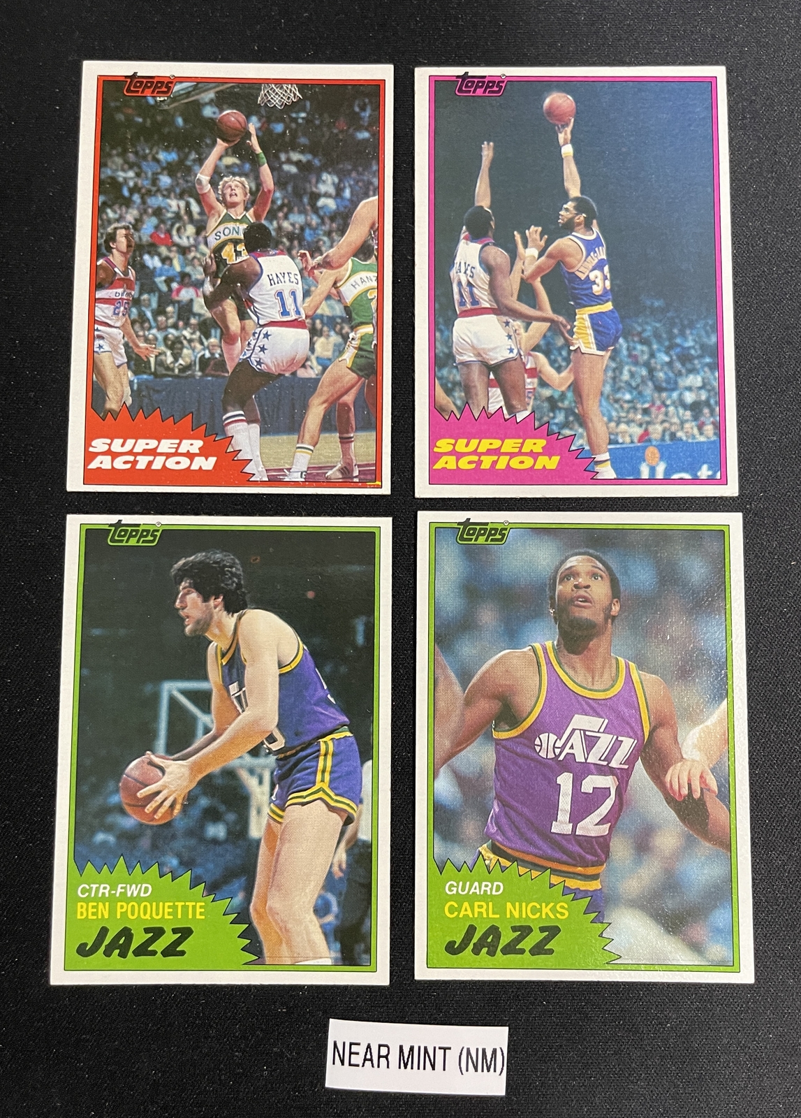 1981-82 Topps Basketball Cards (Base/W/E/MW) 1-110 (NM) – You Pick