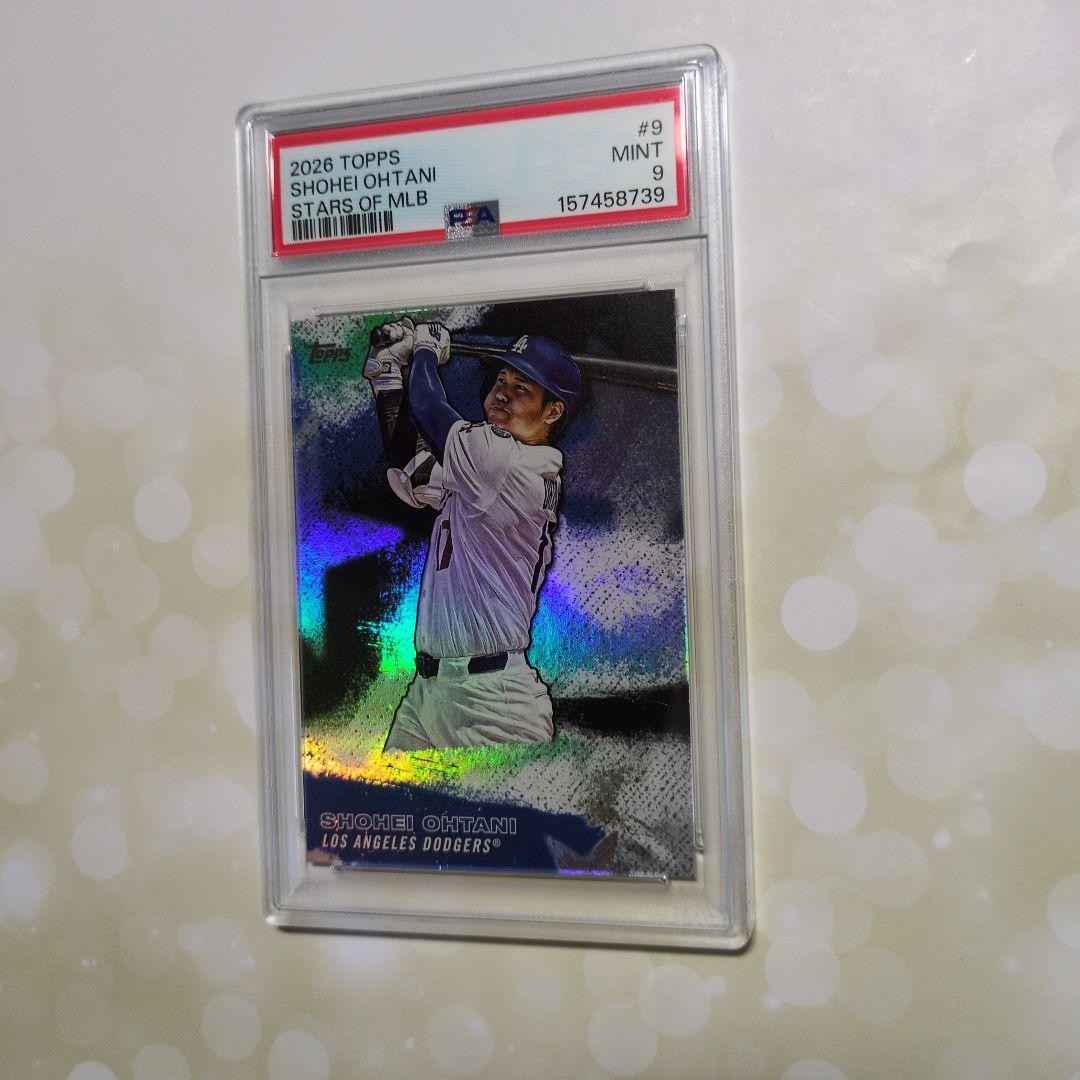 Topps Stars of MLB 2026 Shohei Ohtani PSA9 Trading Card Baseball Card