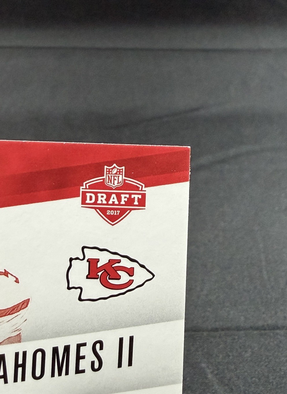 2017 Prestige Patrick Mahomes II RC #232 Xtra Points Rookie Kansas City Chiefs