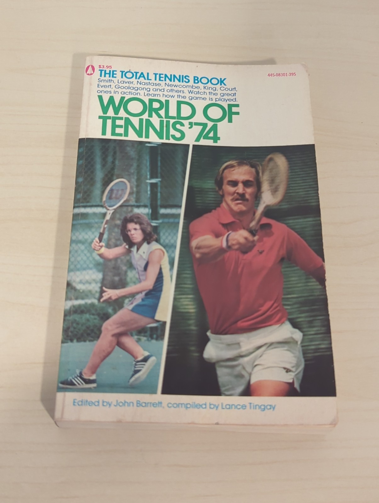 Vtg World Of Tennis ’74: The Total Tennis Book