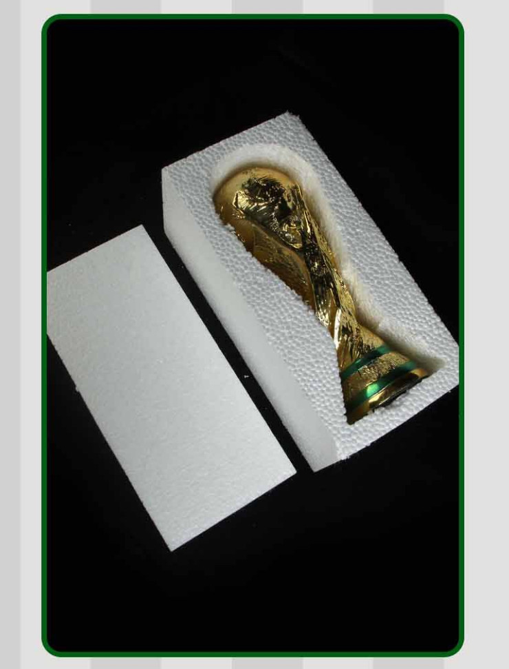 World Cup Replica Trophy 1:1 Full Size 2022 Qatar Version Hollow 36cm/14in Heigh